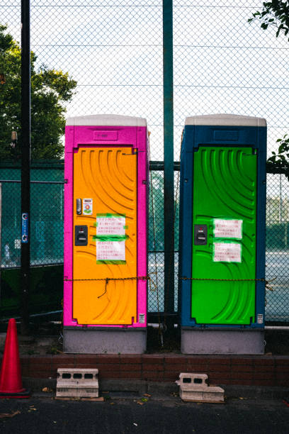 Porta potty delivery and setup in Girardville, PA